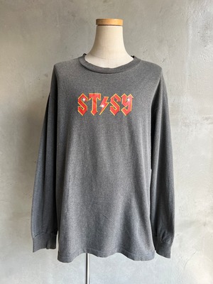 90's MADE in USA "stussy" L/S Tee