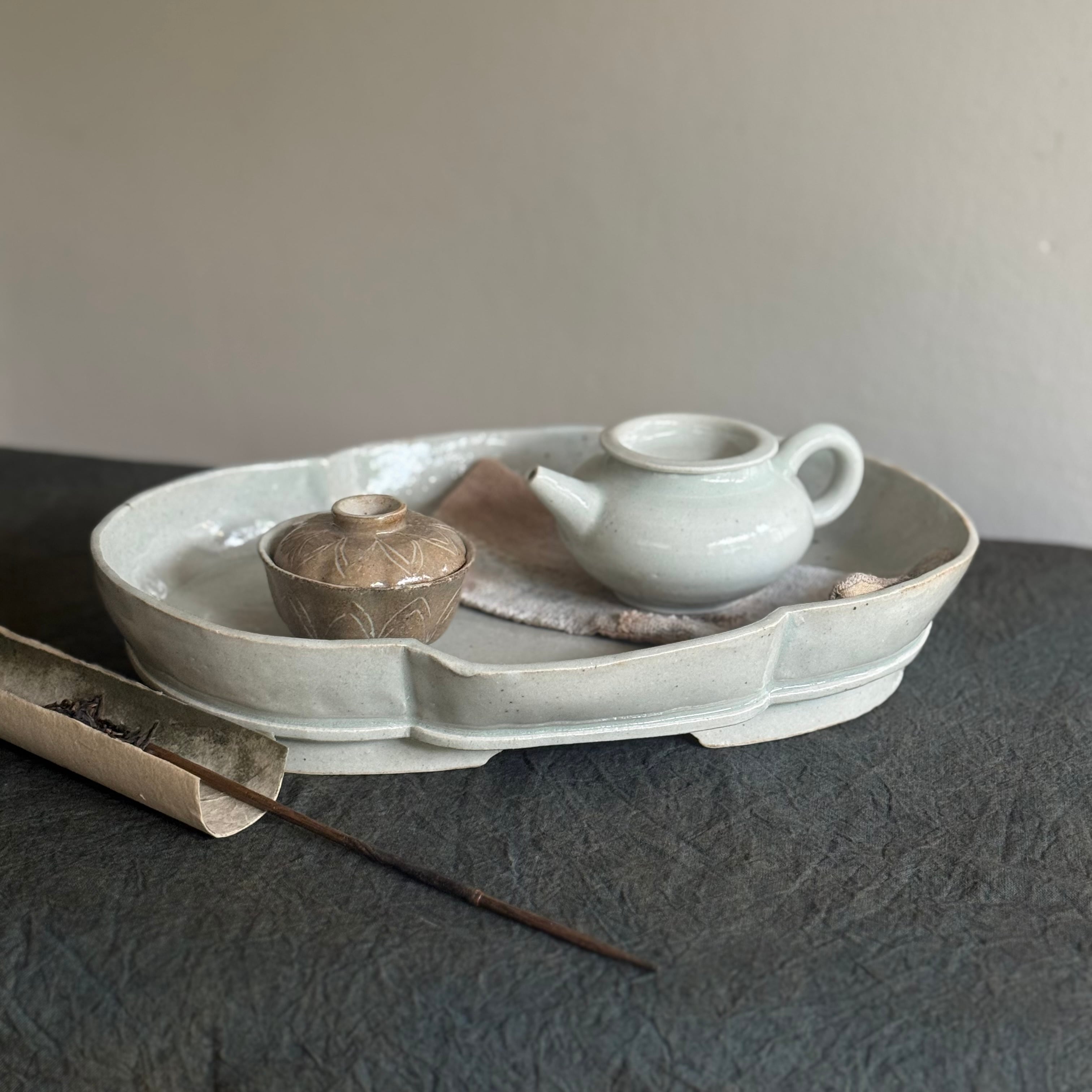 日高伸治 白磁茶壺 M | gallery 一白