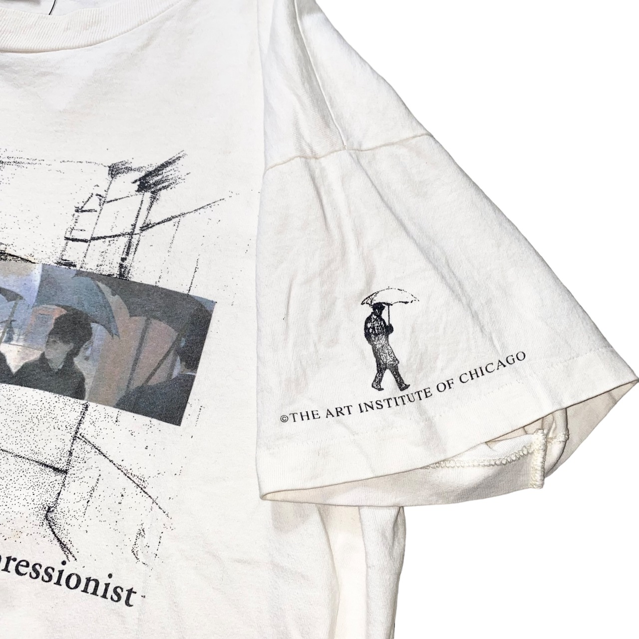 vintage 1990’s Gustave Caillebotte art tee