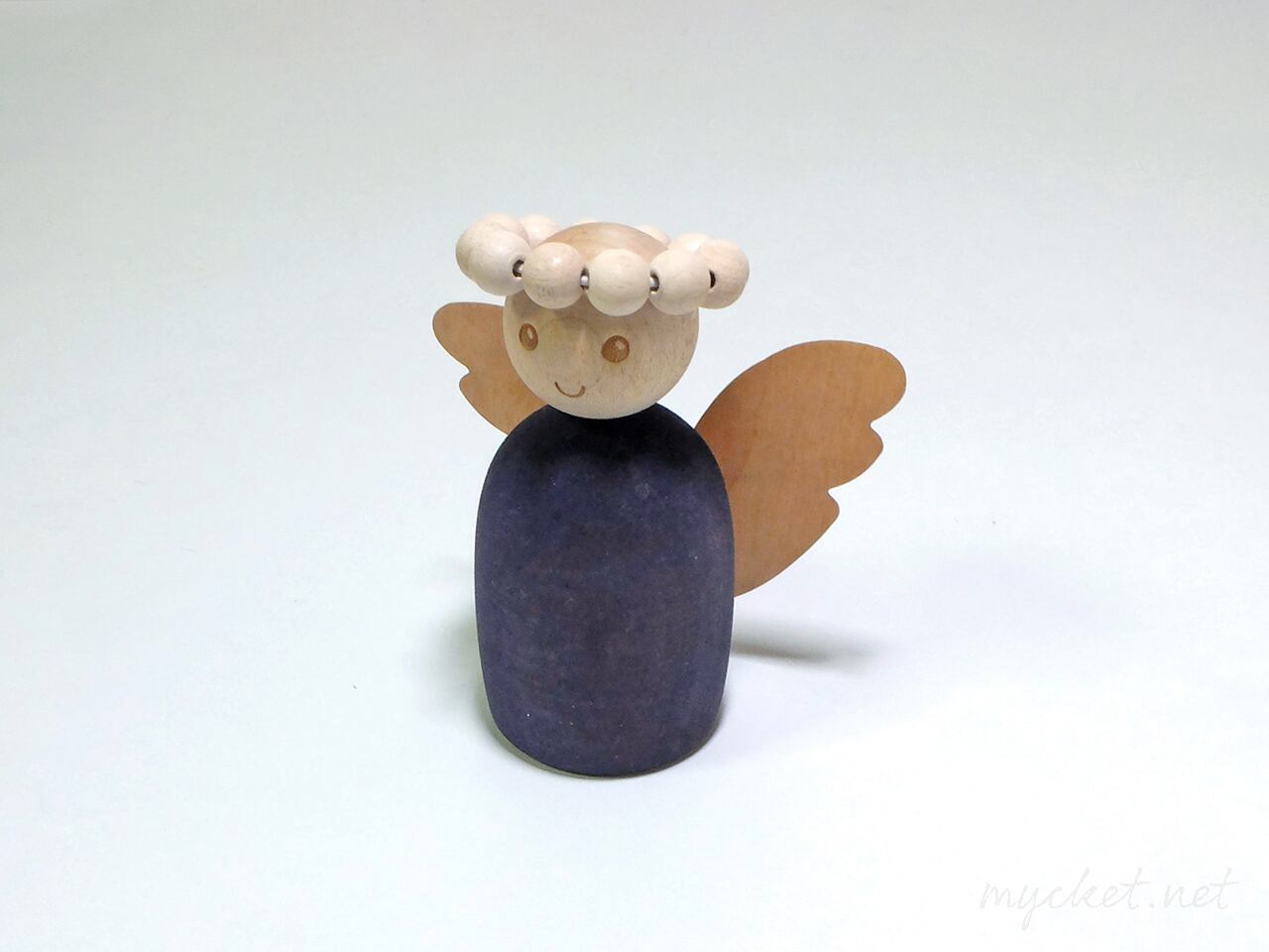 aarikka「天使のオブジェ」（ユーズド/木製品/ENKELI/アーリッカ
