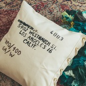 Vintage Canvas Cushion Cover