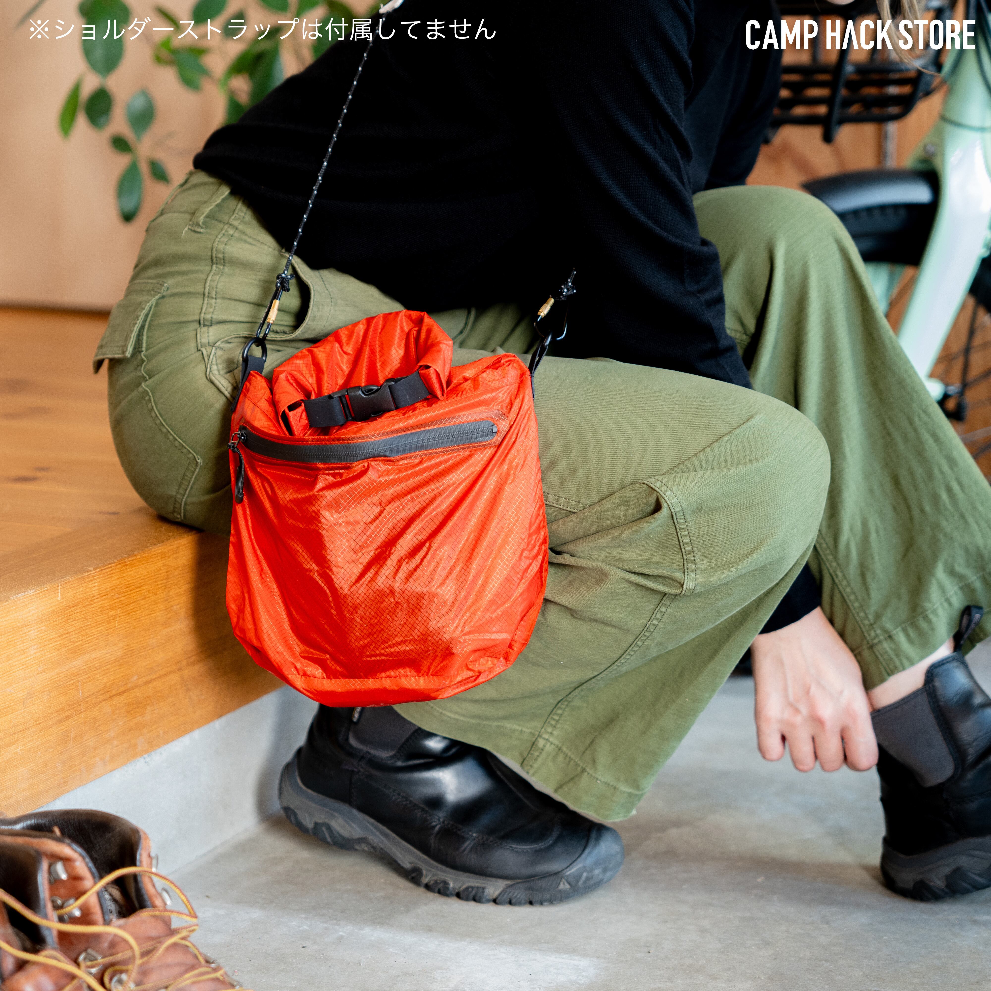 小さくても頼れる防水性「ドライバックS」 | CAMP HACK STORE