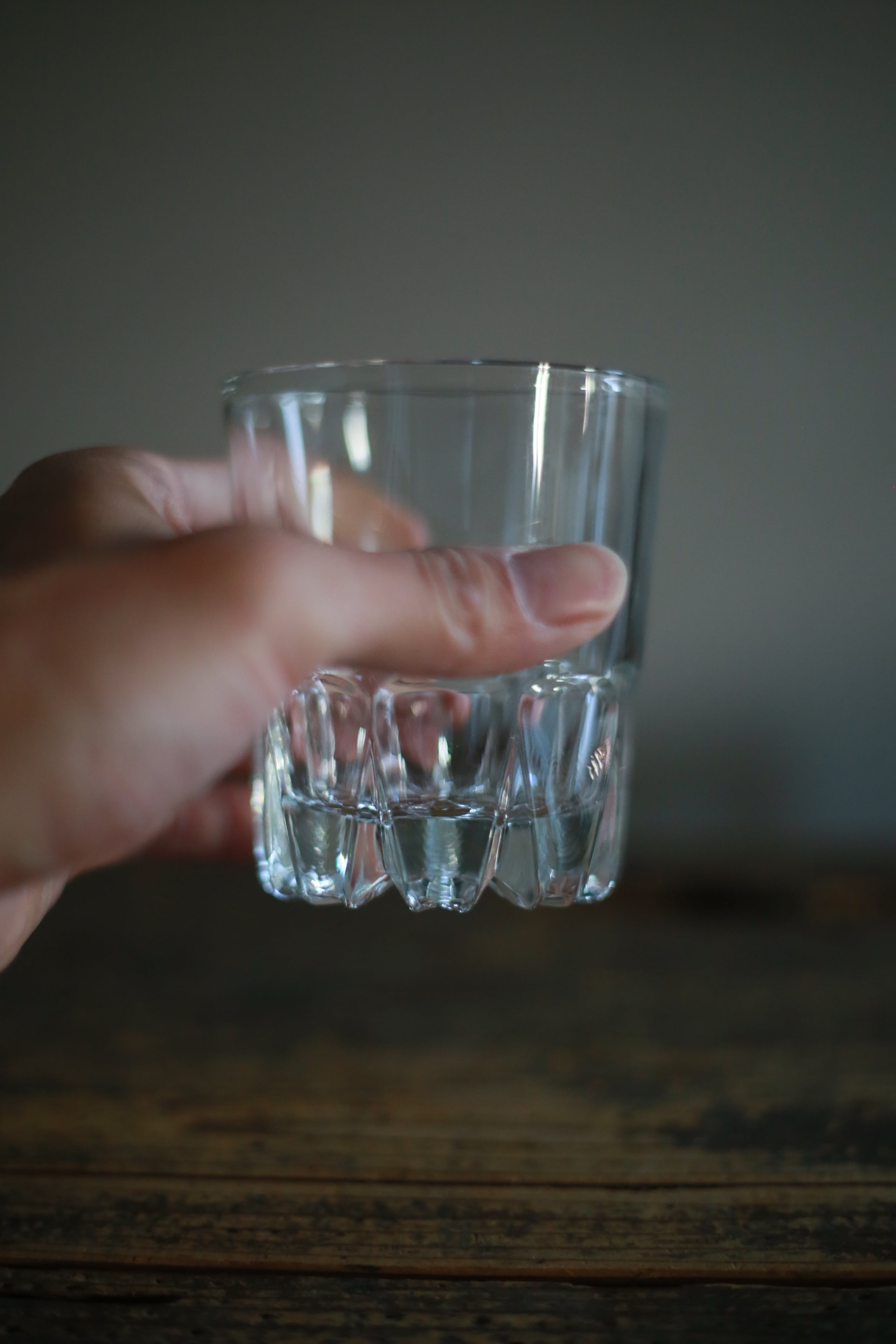 古いベルギーのロックグラス