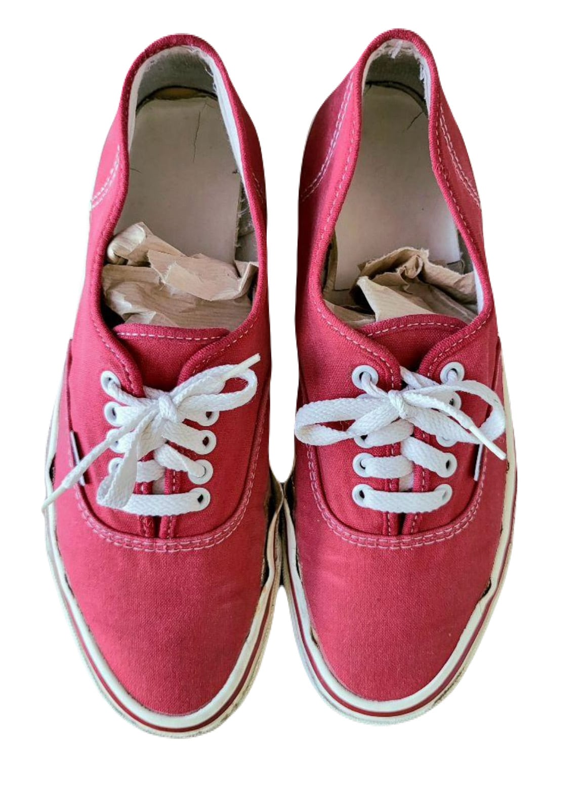 80s Vans Authentic Red | ANDACS VINTAGE