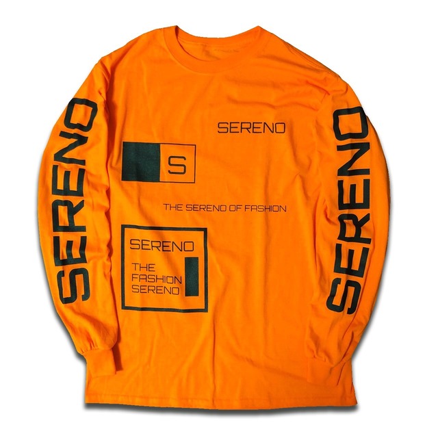SERENO LONG SLEEVE 【ORENGE】
