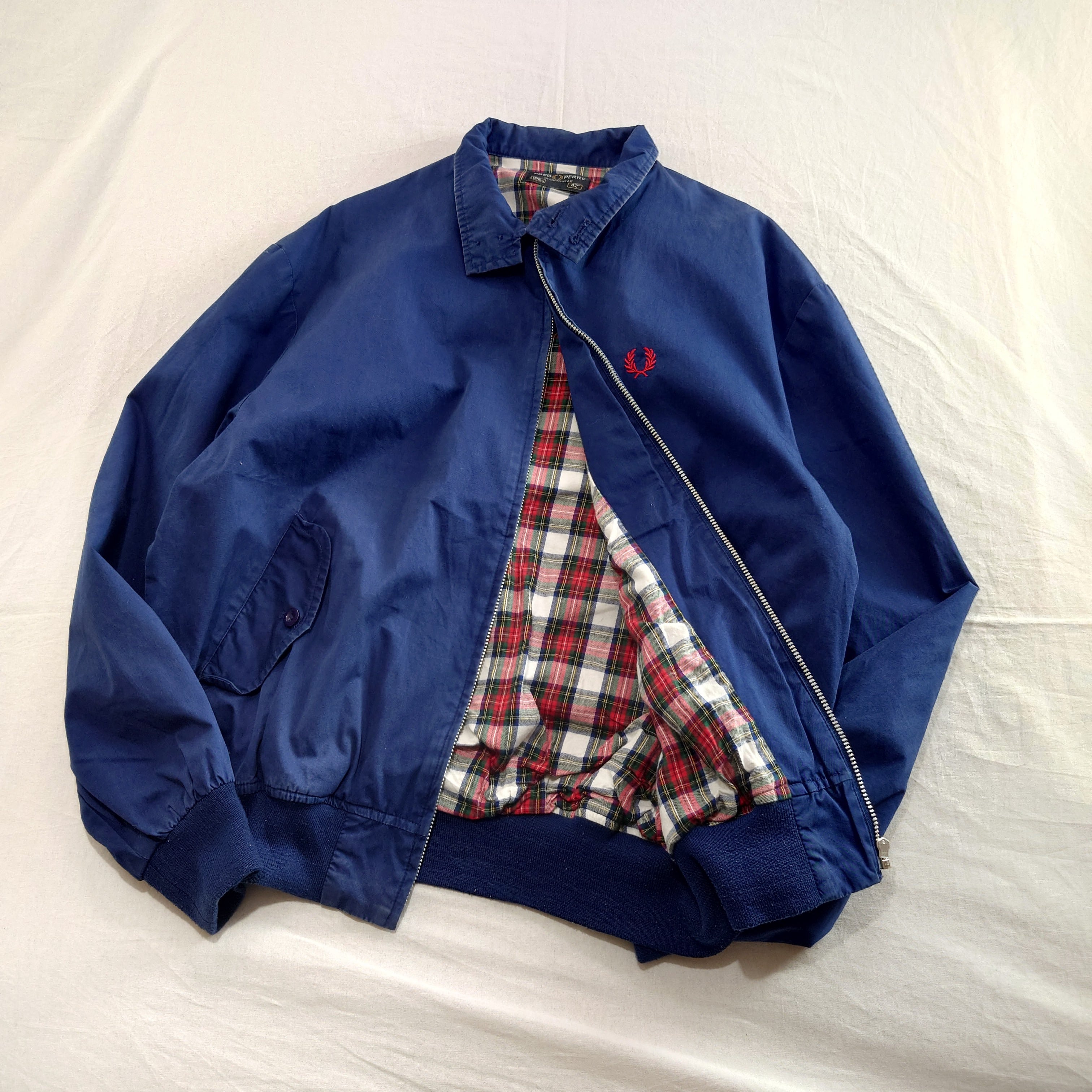 フレッドペリー　スウィングトップ　ネイビー　fredperry 90s 80s