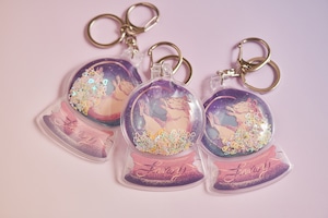 ファンシーラット スノードームキーホルダー " Fancy Rat Snow Dome Key Ring "