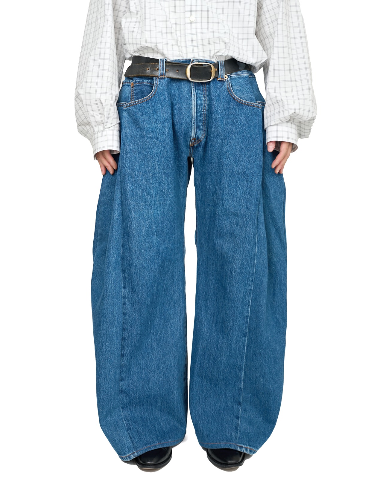 BLESS "Triplejeans 〔Vintage Denim Blue〕Size : L"