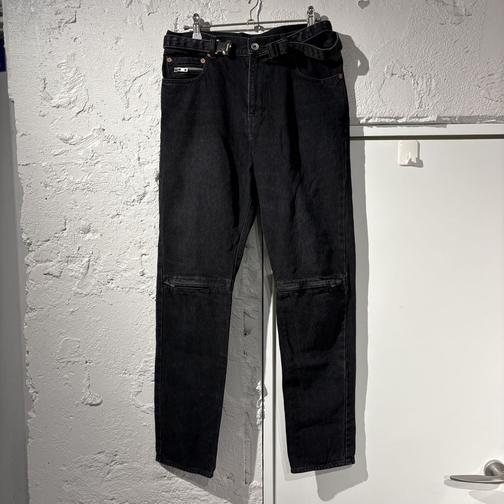 sacai サカイ 24SS Belted Denim Pants デニム 24-03354M ブラック