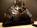 レア◆YvesSaintLaurent サンローラン museレザー ハンド バッグ◆