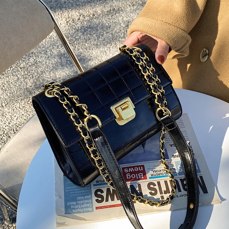 スタイルオータムウィンターチェーン 秋物 冬物 メッセンジャーバッグ Tiancai_Wing_Bag75782385762