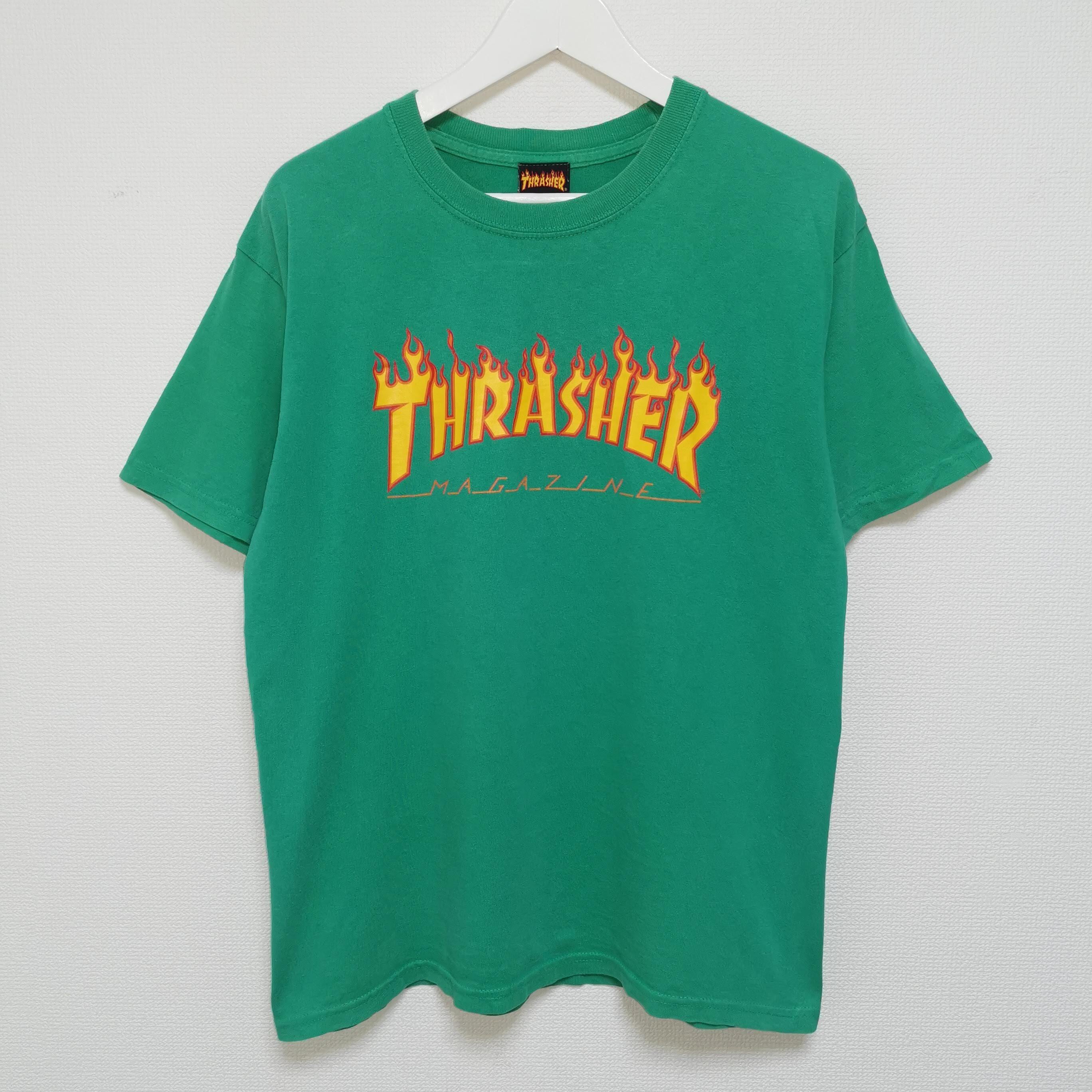送料無料 S 90s THRASHER スウェット FLAME HANES USA製 | neggycmart