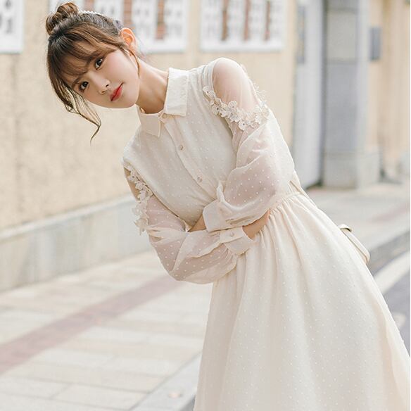 春新作 ワンピース 春 夏 ワンピース 大きいサイズ ワンピース レディース 膝丈 ひざした ワンピース 膝下ワンピース フレア ワンピース 膝丈 Aライン ワンピース きれいめ 膝丈 ワンピースドレス 韓国 ワンピース 長袖 ドレス Viento