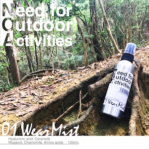 Need for Outdoor Activities　NOA エヌオーエー Wear Mist　ウェアミスト ＜ローション＞ 120mL（約60回分）