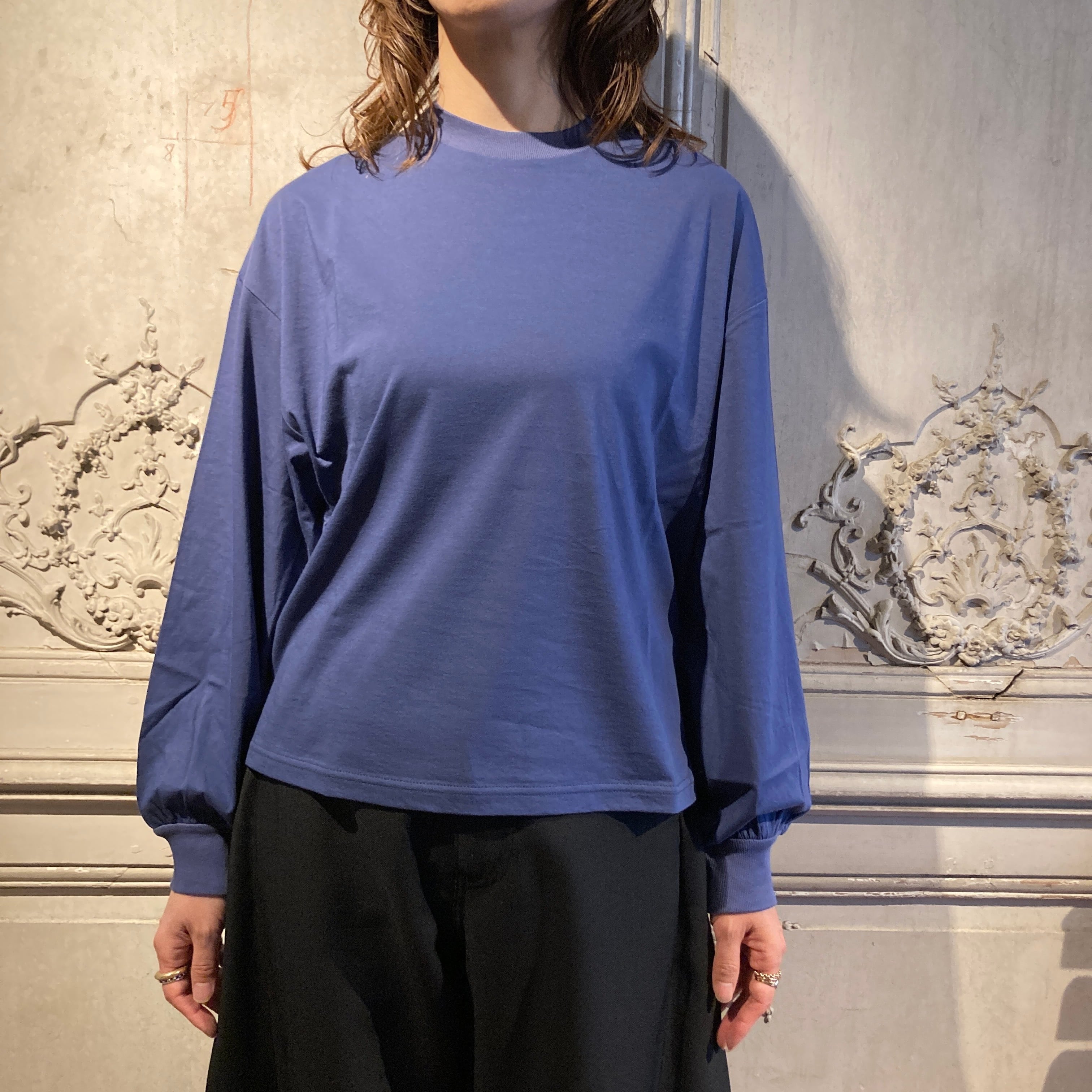 HYKE【ハイク】SHEER LONG-SLV TEE (12434) | glamour online