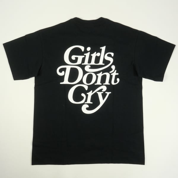 Girls Don't Cry LOGO T-shirt white 正規品