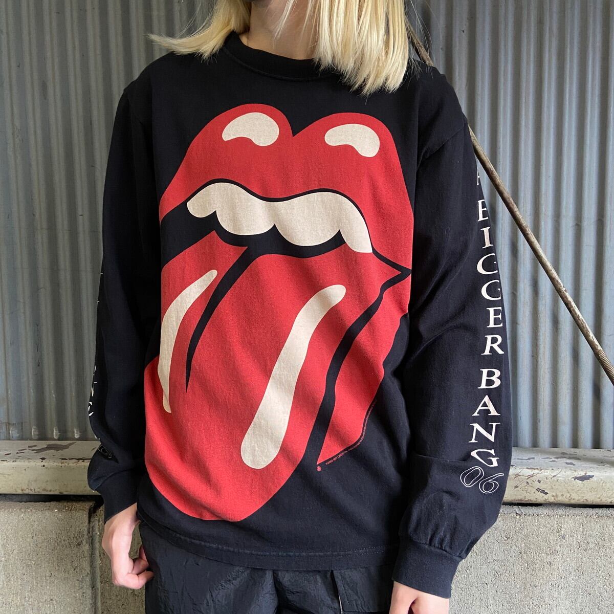 ローリングストーンズ　ロンt  vintage rolling stones