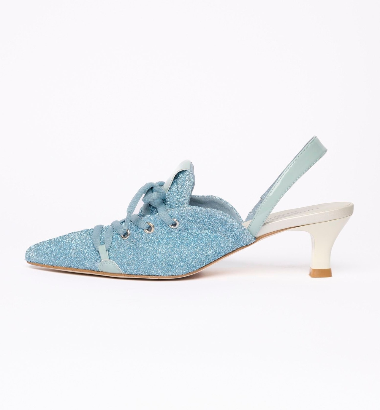 メゾンマベリックプレゼンツ　MAISON MAVERICK PRESENTS Sparkle Lace-up Sneaker Heels