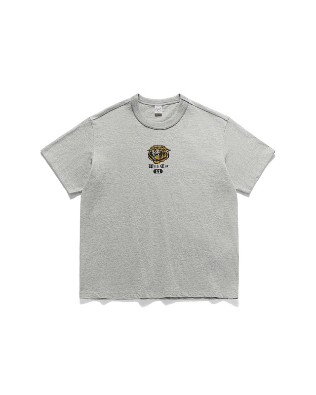 [EASTLOGUE] WILD CAT SYMBOL T-SHIRTS / MELANGE GREY 正規品 韓国ブランド 韓国ファッション 韓国代行 イーストローグ 日本 店舗