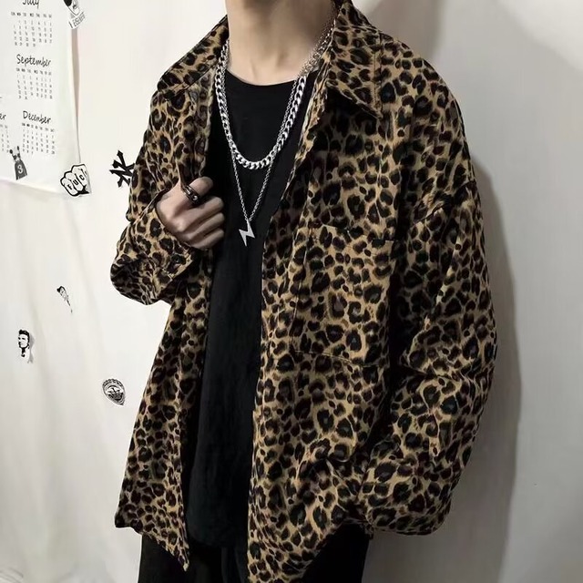 メンズ用トップス・ゆとり・シャツ・アウター・気質・原宿風・M～3XL