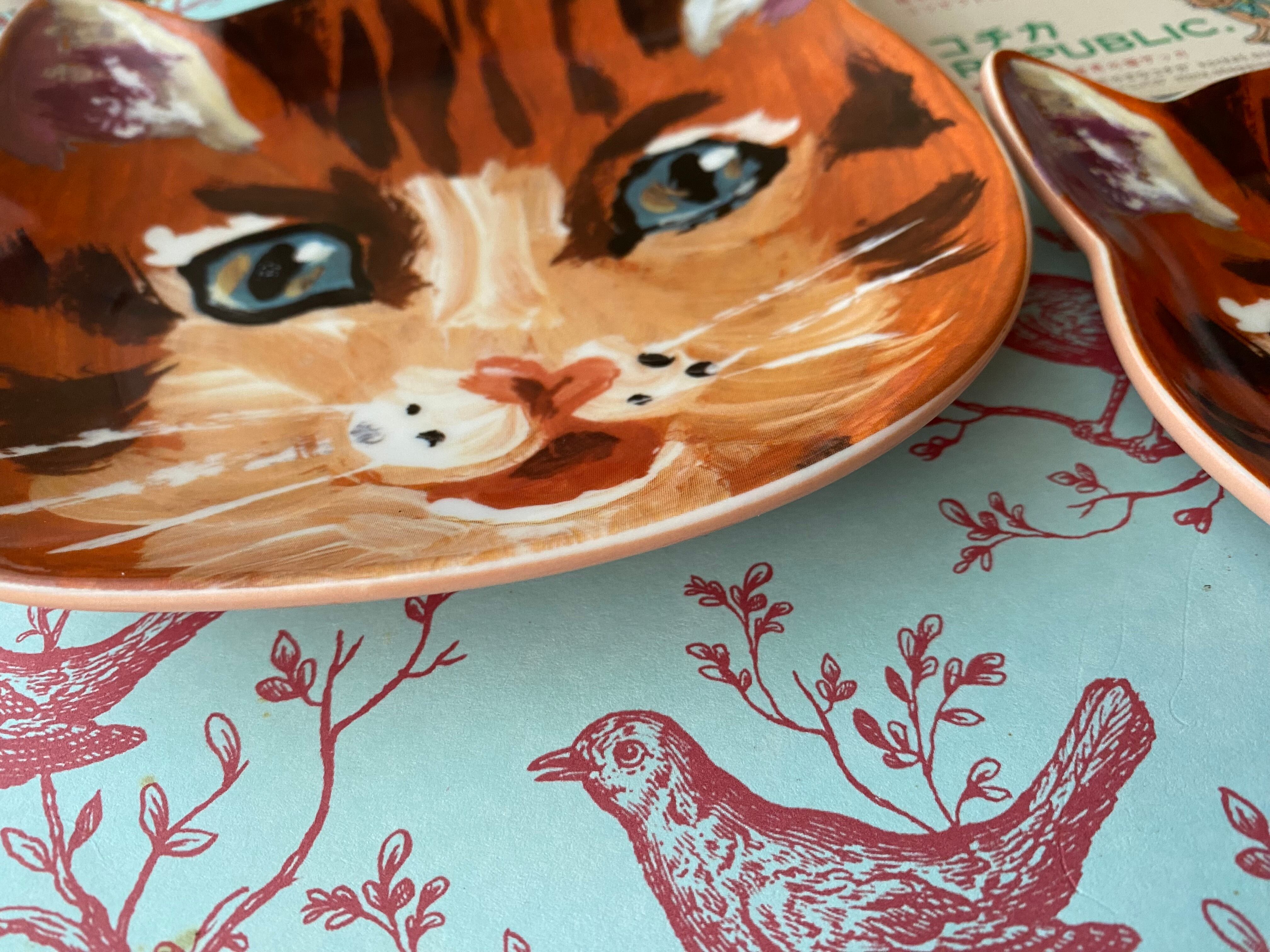 S・L 2枚セット ナタリーレテ ナタリー・レテ 食器 猫 陶器 | コチ