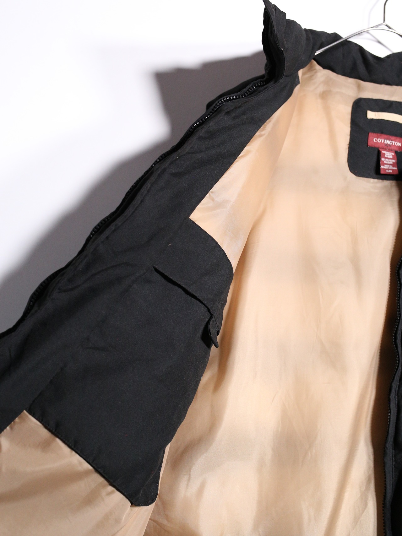 over silhouette down vest jacket - 13
