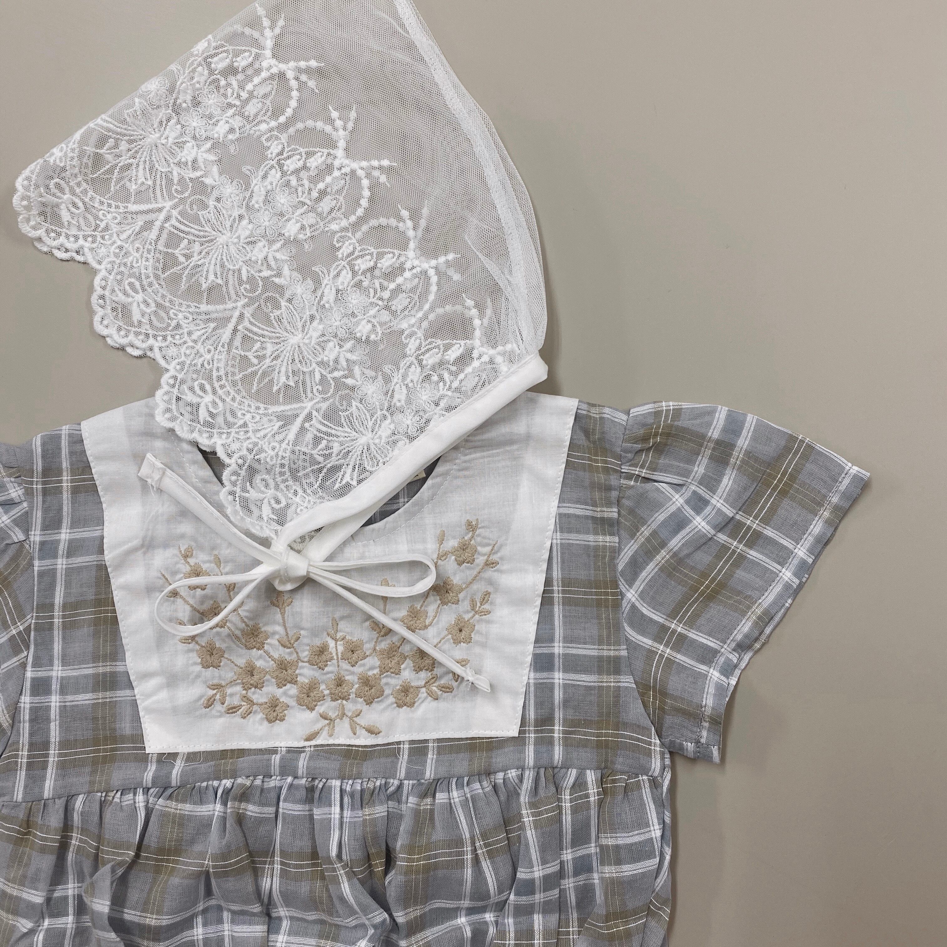 [即納 / season off sale] baby lace bonnet