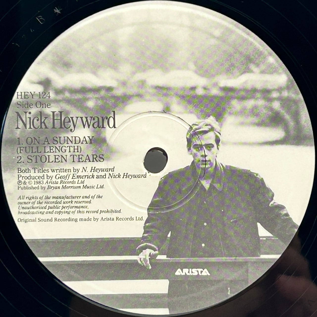 12EP】Nick Heyward – On A Sunday / When It Started To Begin