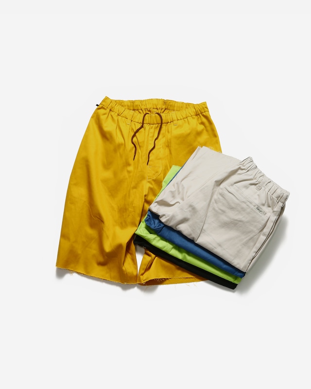 RELAX FIT｜№157  ”HIROSHI“ cut off chino shorts -5Color-