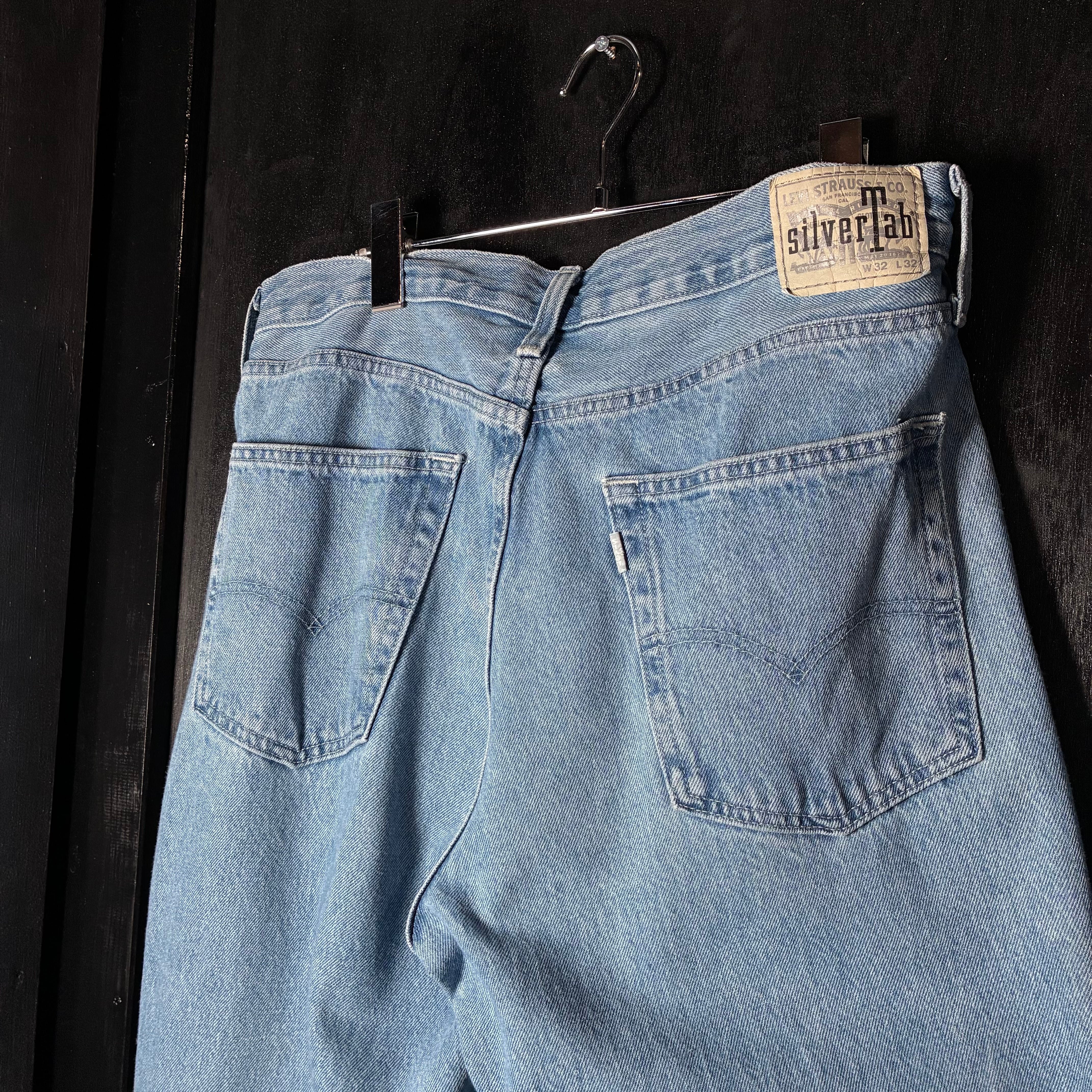 Levi's Silver Tab LOOSE W32 リーバイス シルバータブ ルーズ ブルー