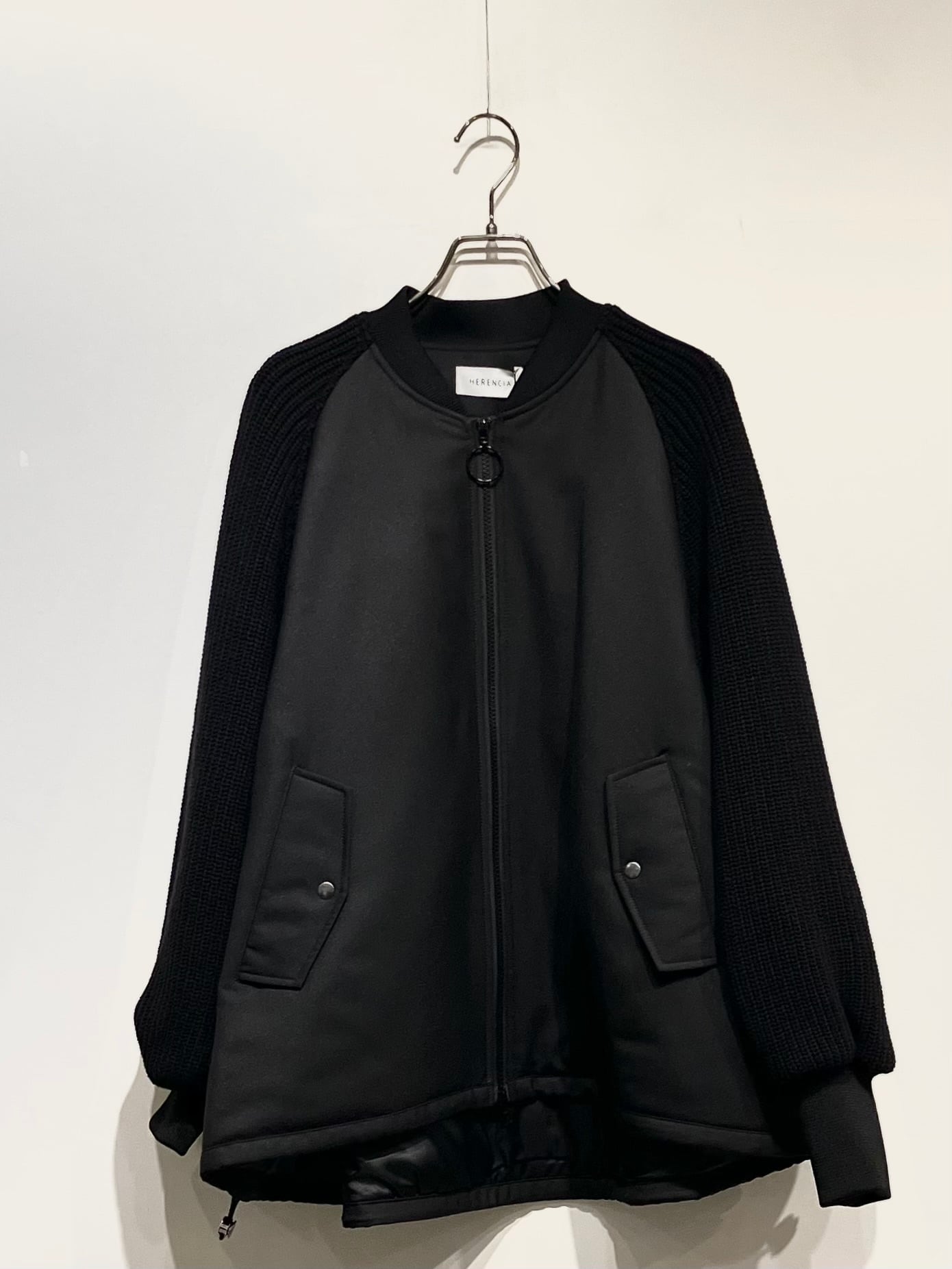 HERENCIA ニットスリーブジャケット