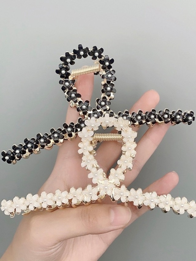 《即納》mini flower hair clip
