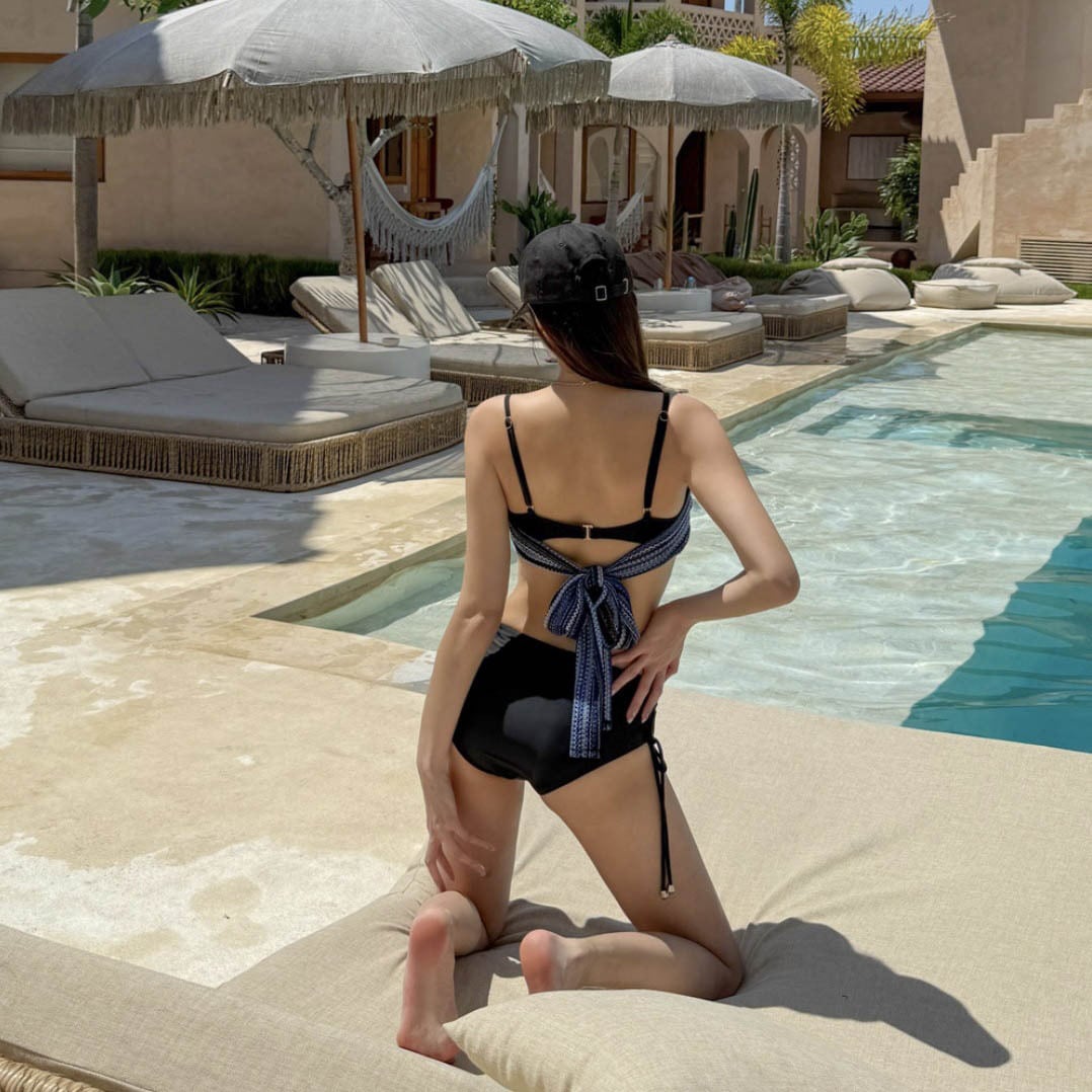ビキニ水着ハイウエストセクシー海温泉旅行クロシェ編み hot girl WQ7