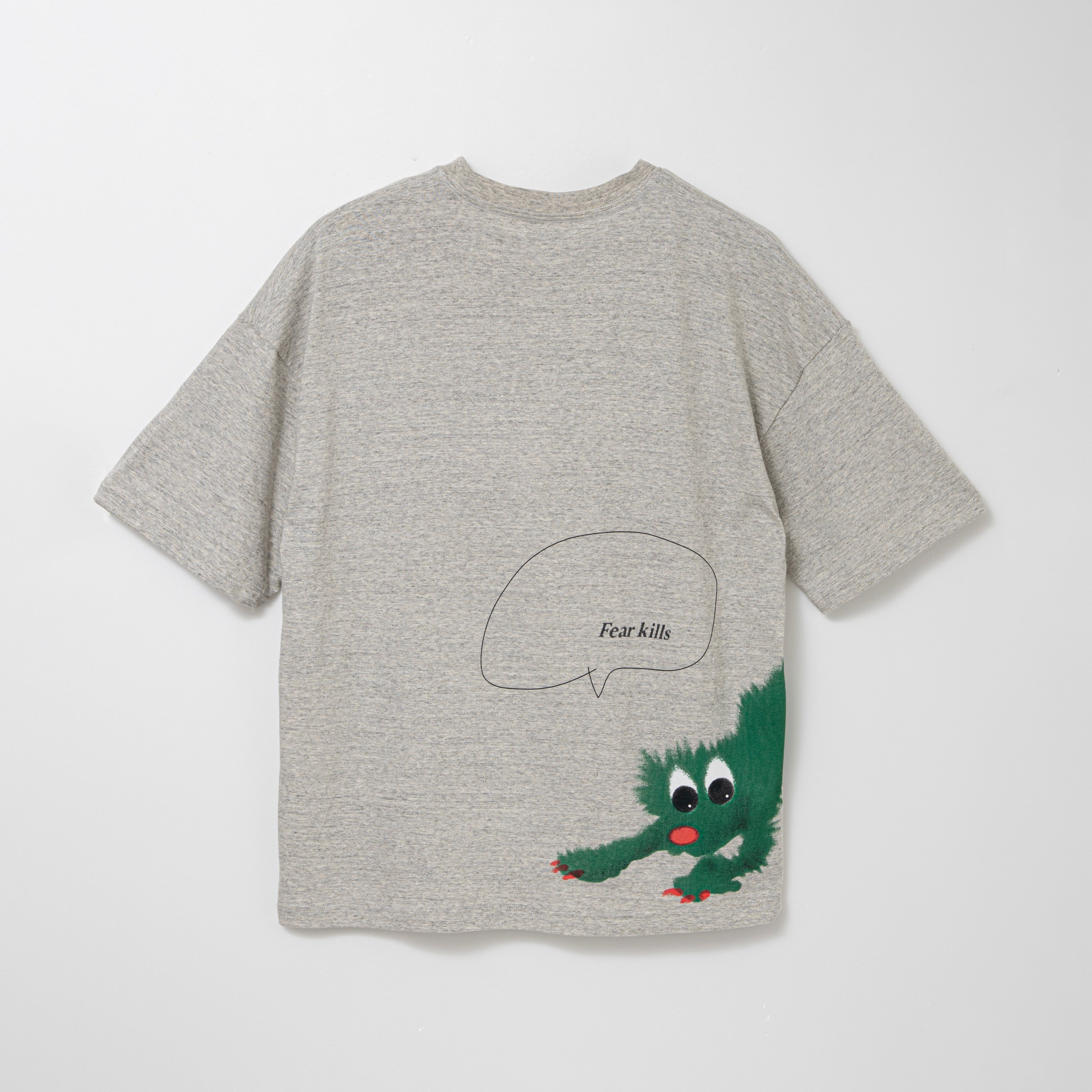 Green dog T-shirt（GREY） | TTTMSW