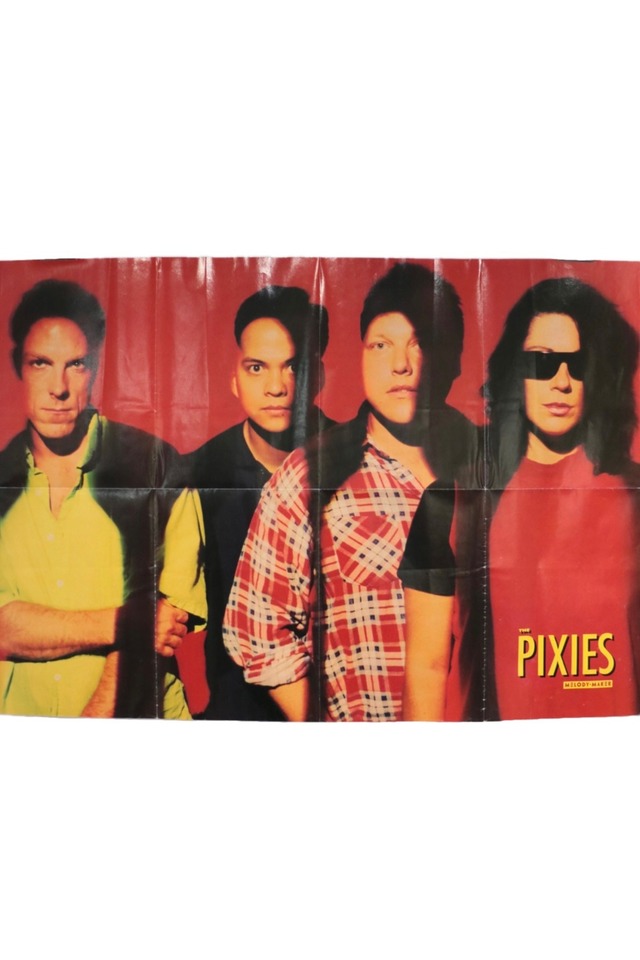 Pixies 1990 MELODY MAKER double sided poster
