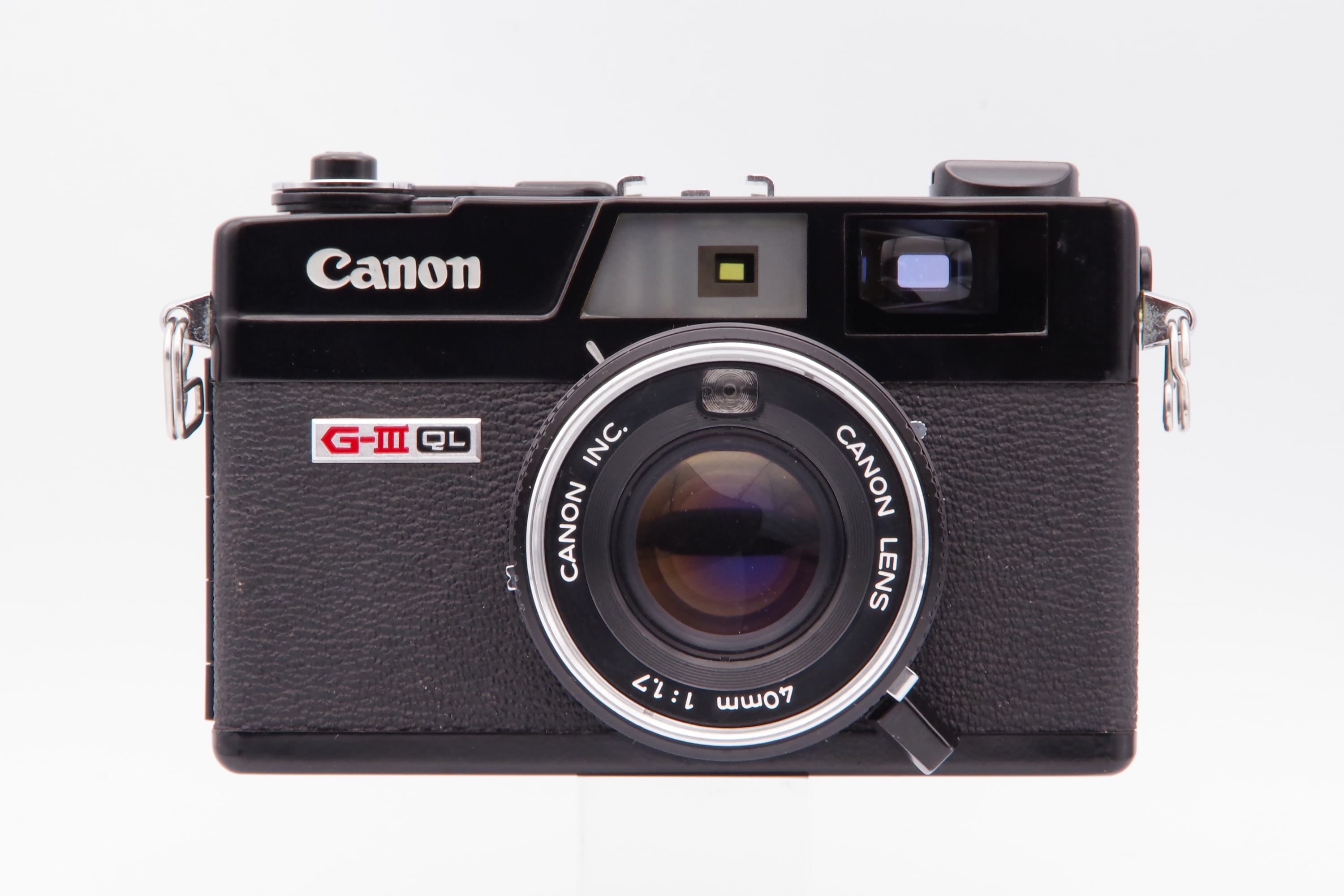Canonet QL17 G-III BLACK / CANON LENS 40mm F1.7