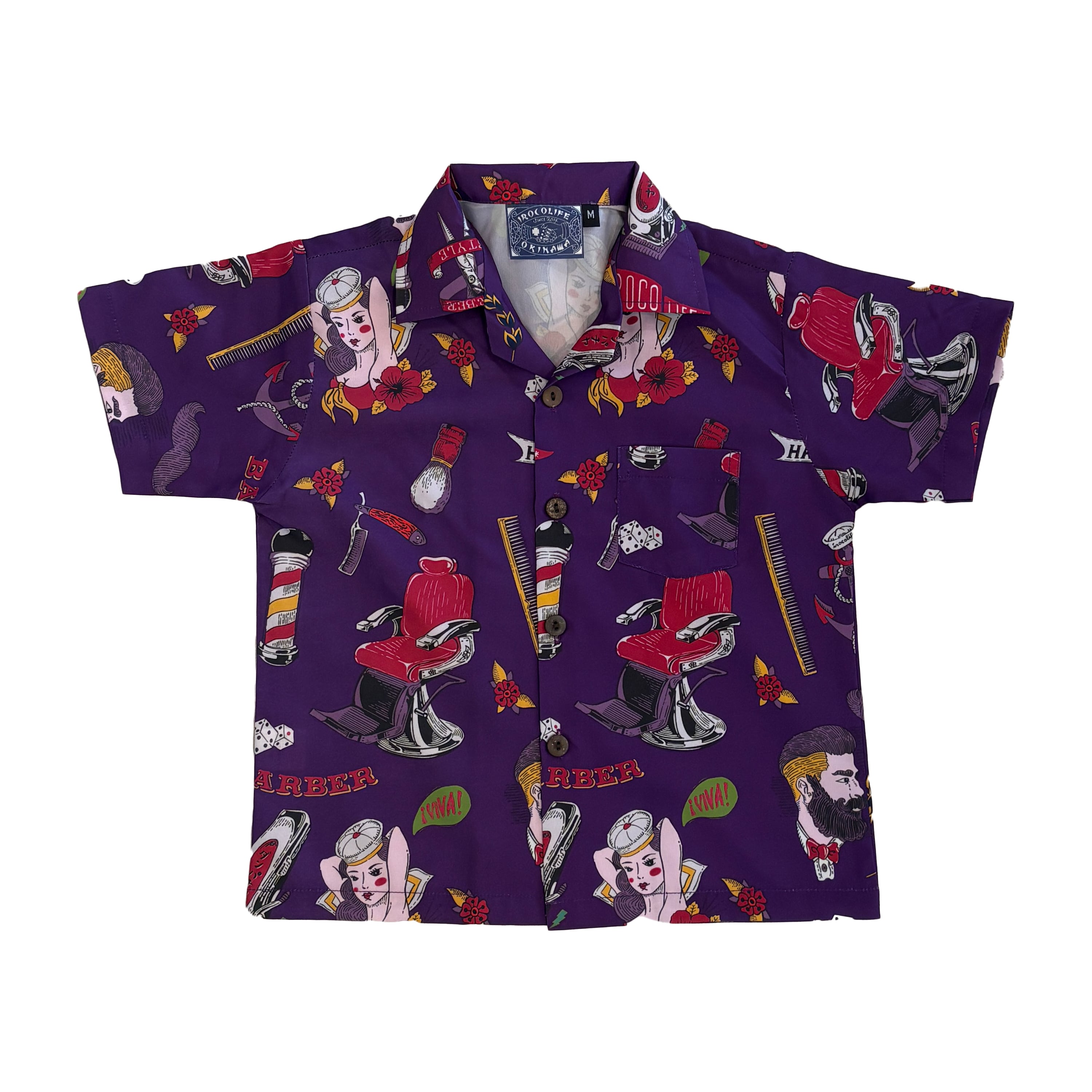 イロカライフ リメイク刺繍シャツ アロハシャツ | 沖縄のセレクト