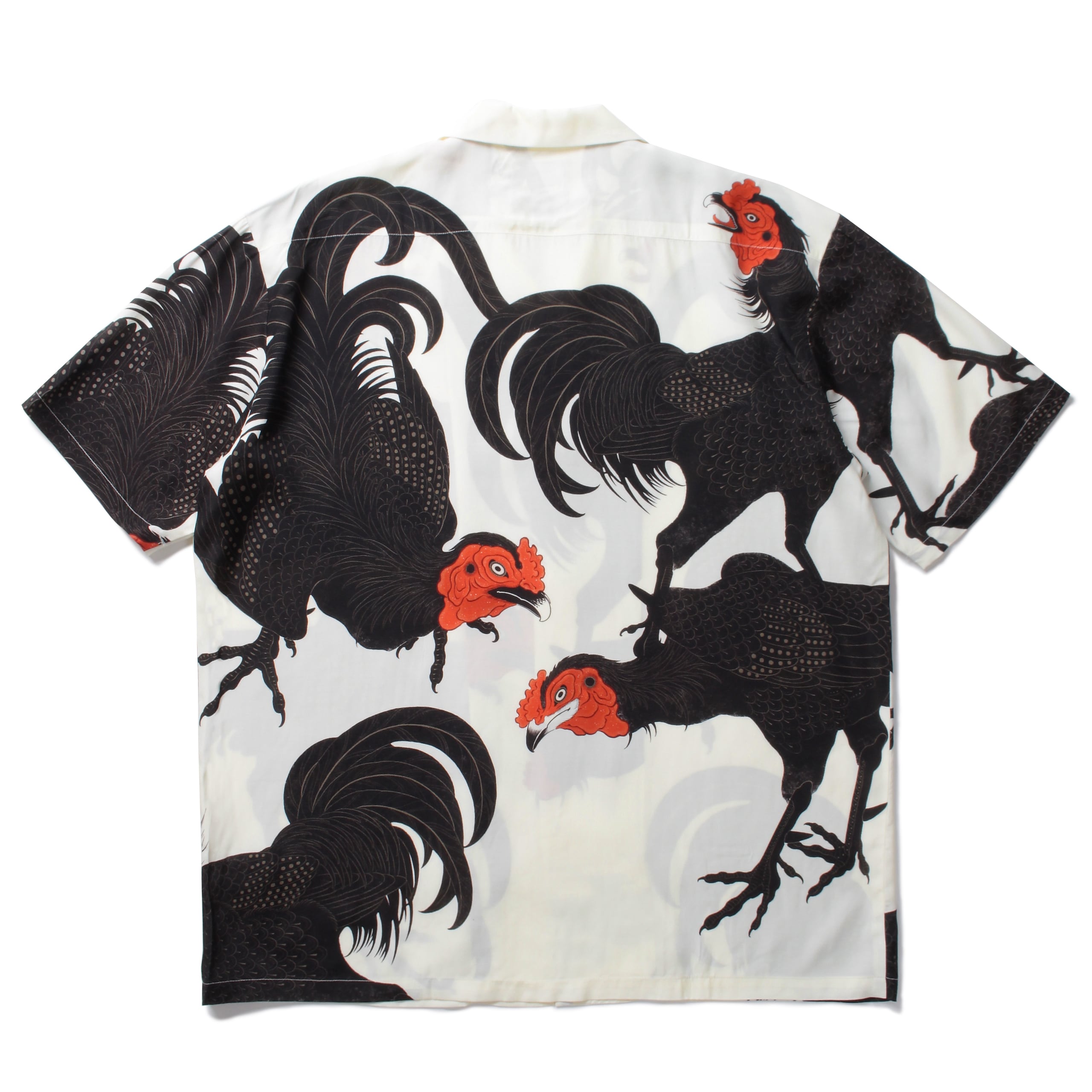 GAKKIN × BUDSPOOL / 軍鶏 S/S HAWAIIAN SHIRT | APHRODITE GANG HOLDINGS