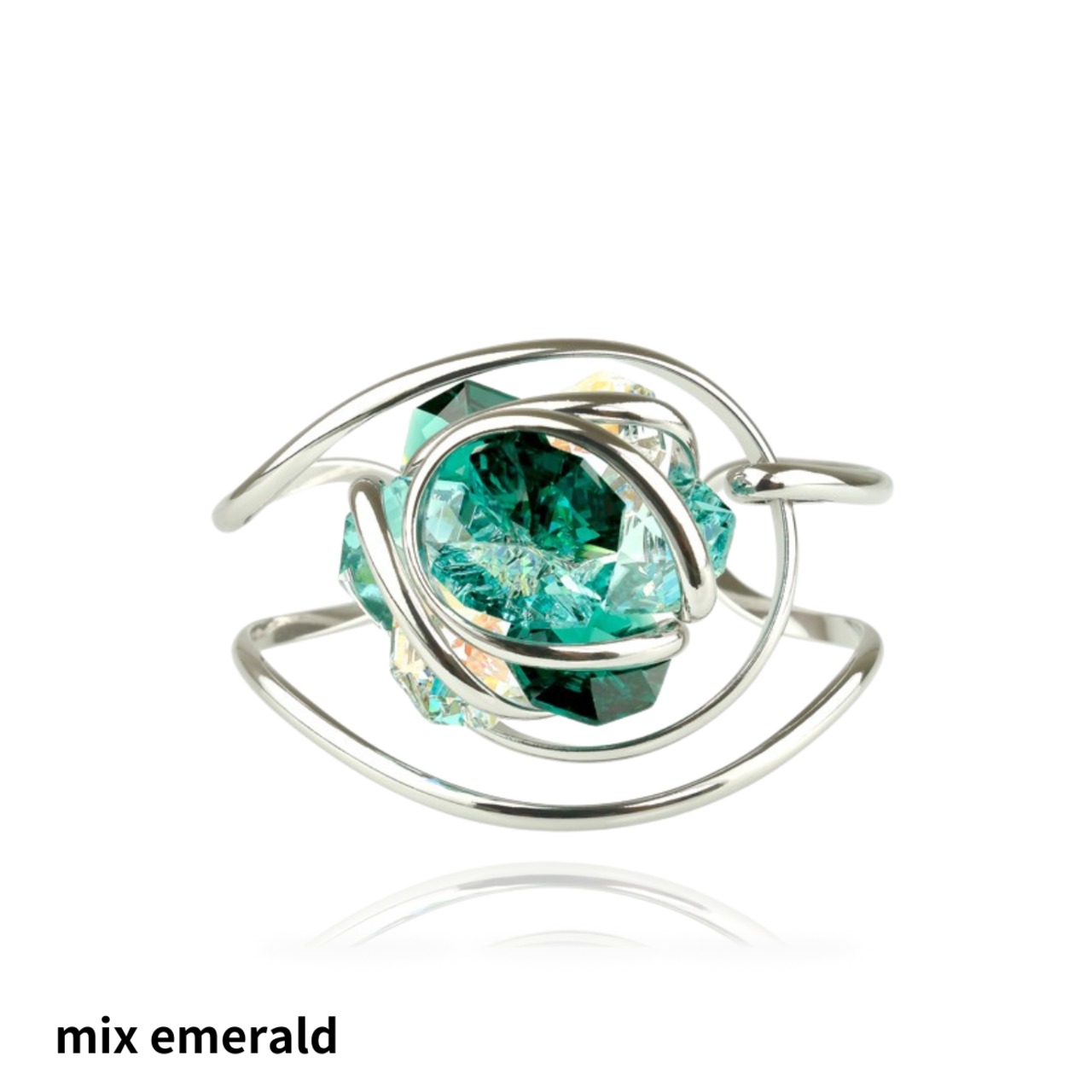 FLOWER *mix emerald*24 -bracciali-