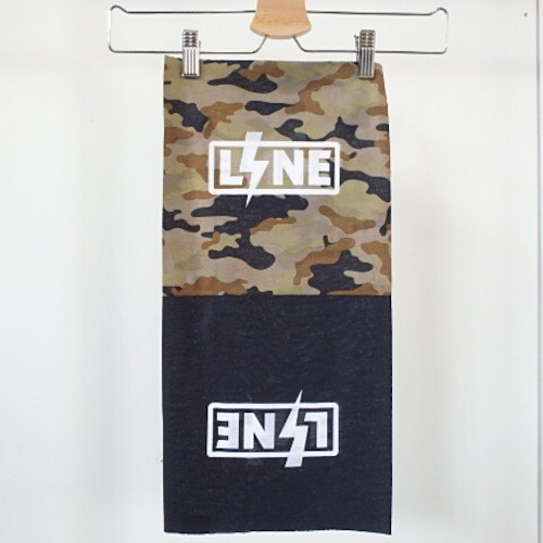 LINE：NECK TUBE　CAMO/BLACK