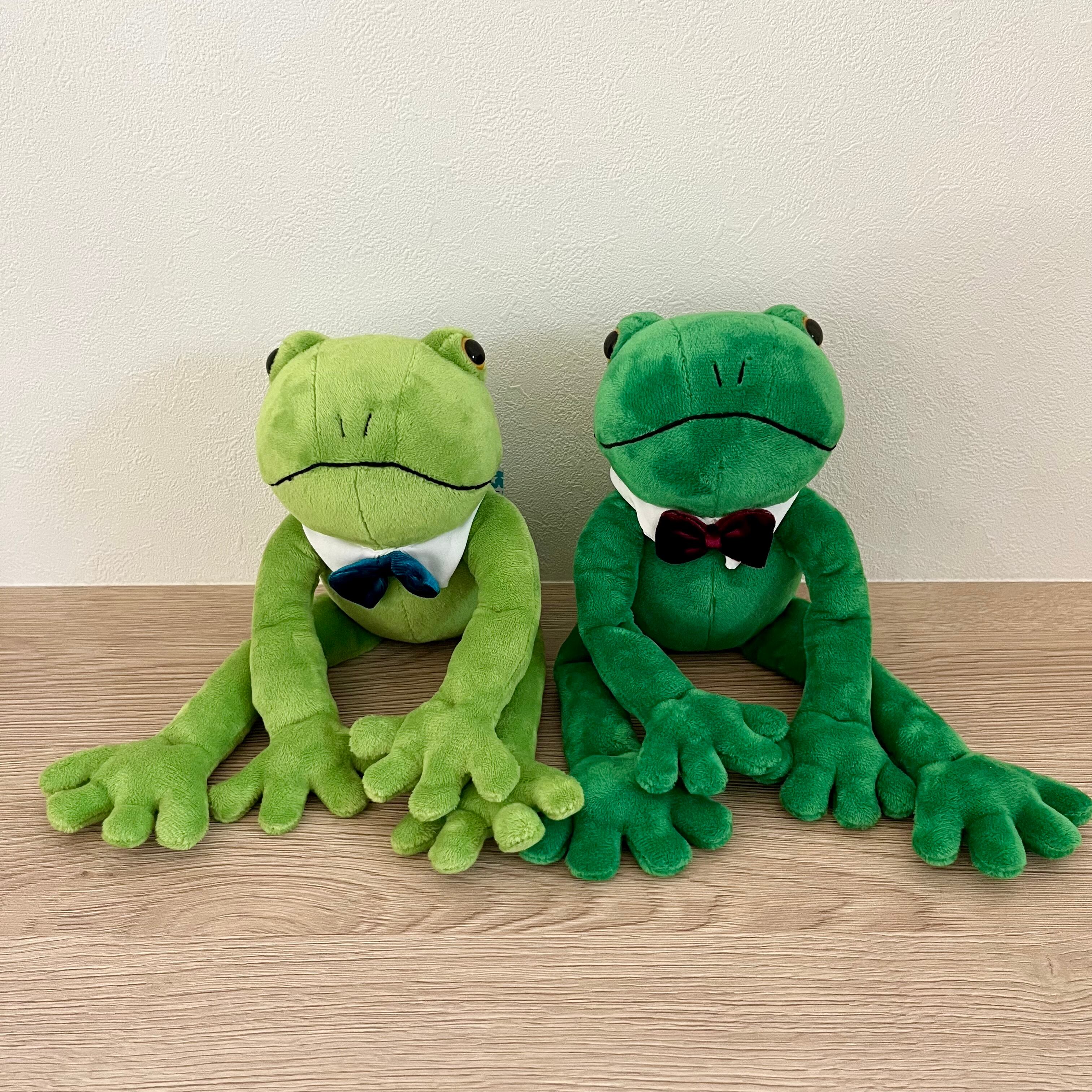 カエルのブリトー S グリーン モンスイユ Original Soft Toy | 雑貨と