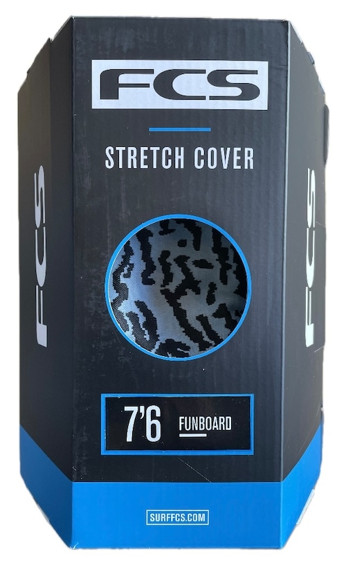 FCS 7.6‘Tranquil Blue Stretch Fun Board