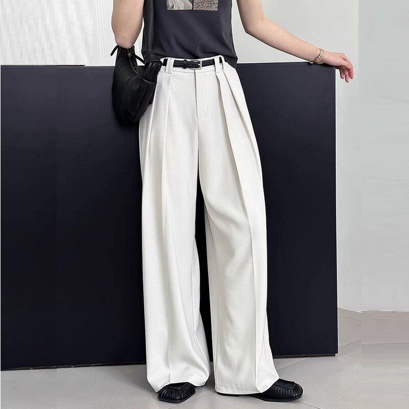 ストレートフロアレングスパンツ　a0169