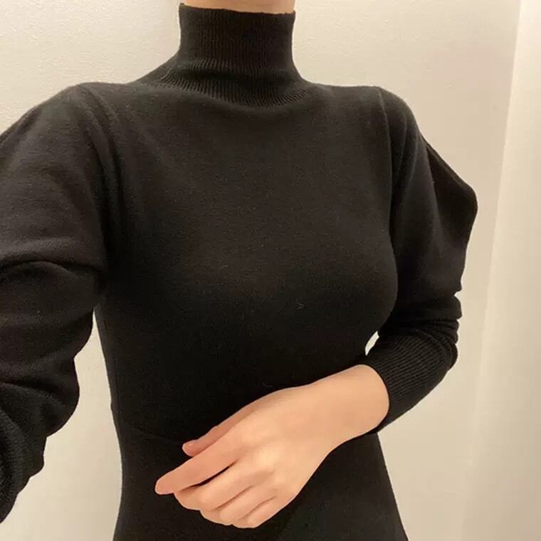 レディボリュームスリーブワンピース 867 Mesty