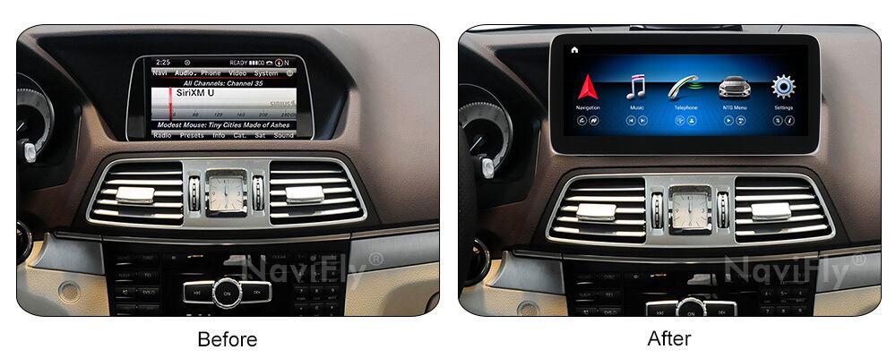 メルセデスベンツ Cクラス W204 S204 2008-2013 アンドロイドナビ N200