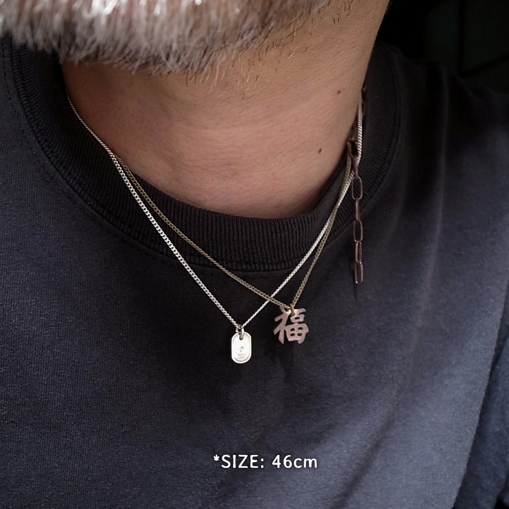 ベトジャンネックレス　シルバー925 福 SOUVENIR NECKLACE 福- SILVER | ROSETTAPRAYER