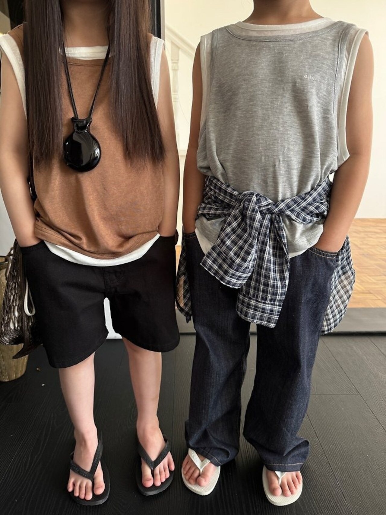 【取寄/韓国直送】OUR 26/SM レイヤードタンクトップ|夏服|韓国子供服