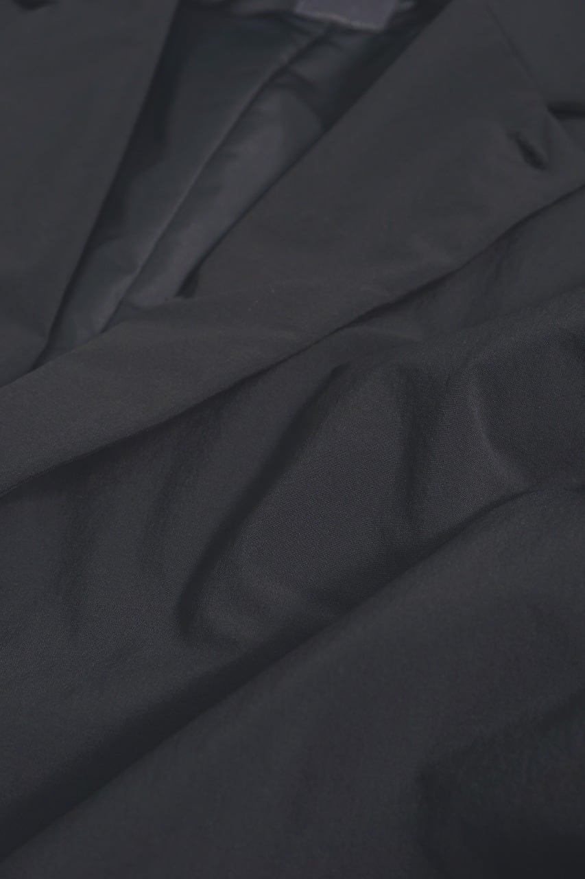 Nylon Filling Lapel Jacket