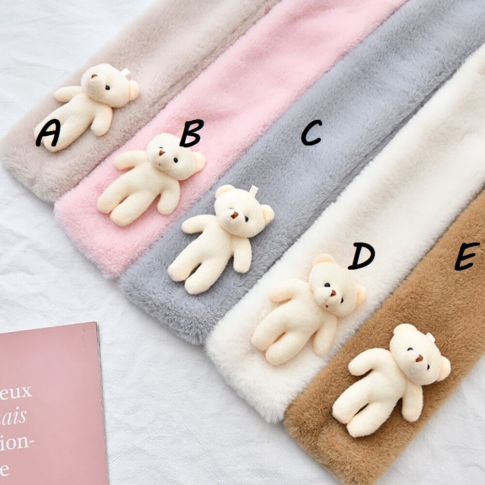 送料無料】くまちゃん マフラー 秋冬 ストール レディース おしゃれ