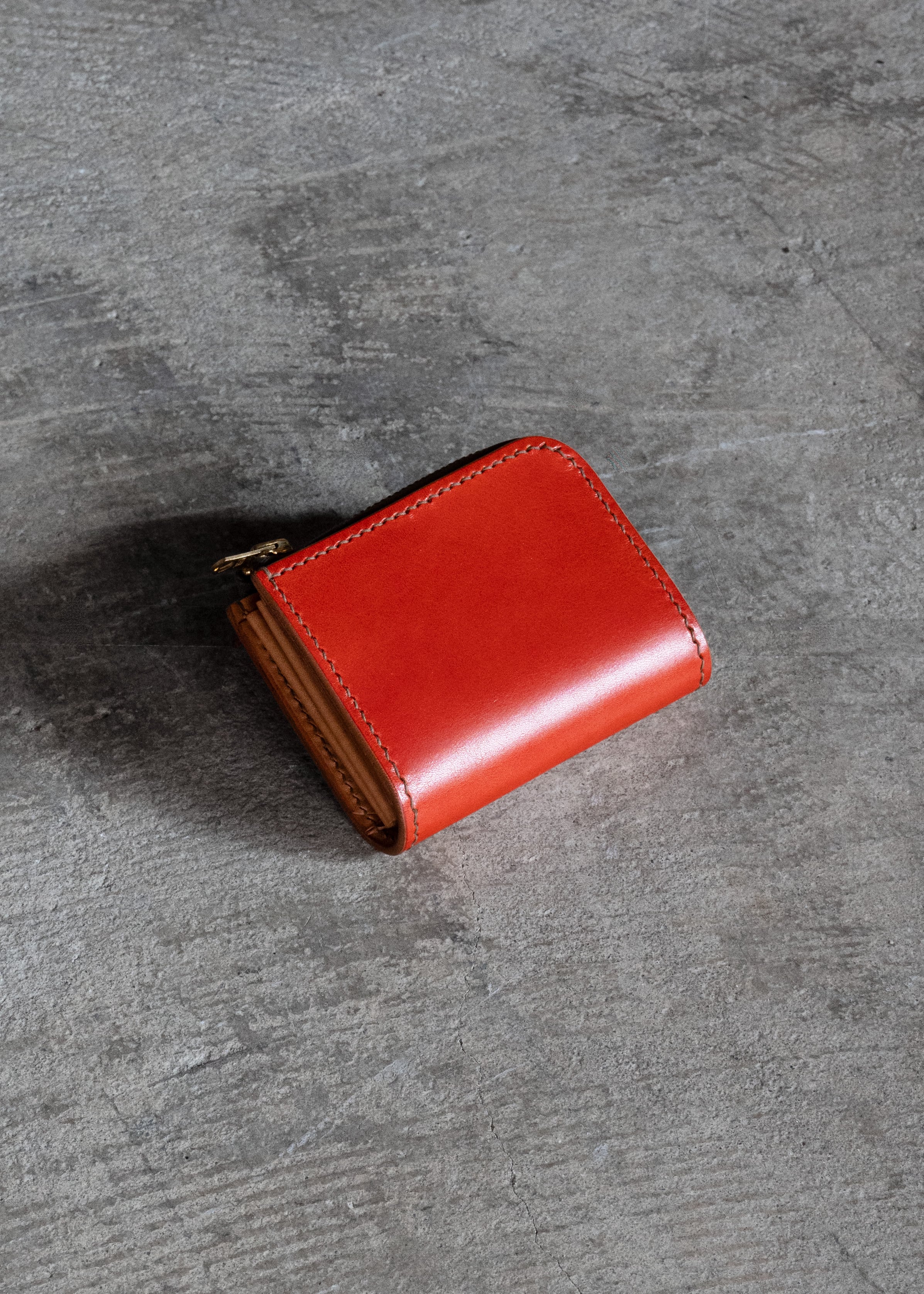 Lzip half wallet / Harness Leather【送料無料】 | 高級皮革ならminca
